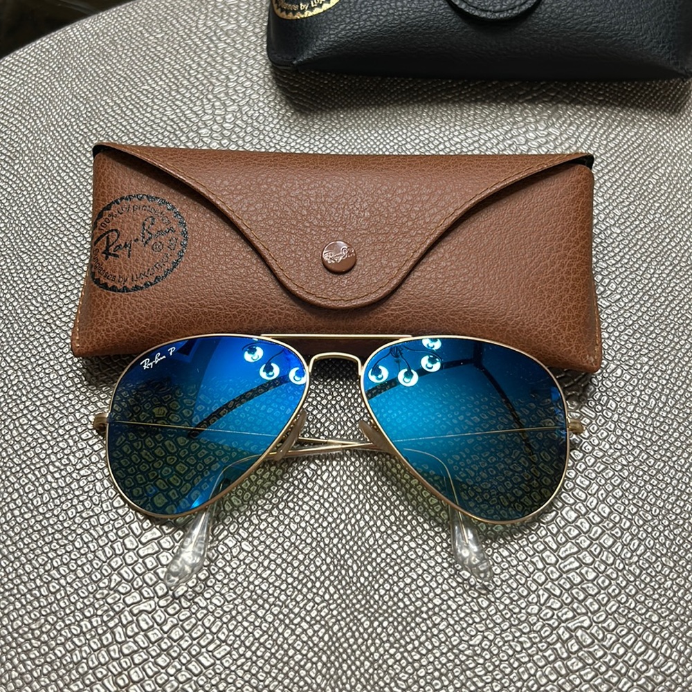 Ray-Ban Polarized Aviators!